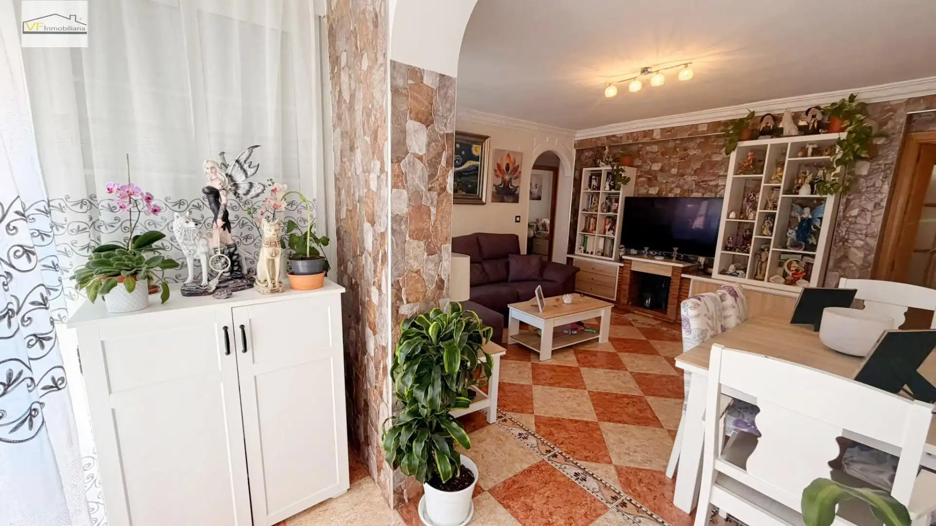 Living room of Flat for sale in Málaga  with Air Conditioner and Heating
