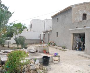 Vista exterior de Finca rústica en venda en Alicante / Alacant amb Jardí privat, Terrassa i Traster