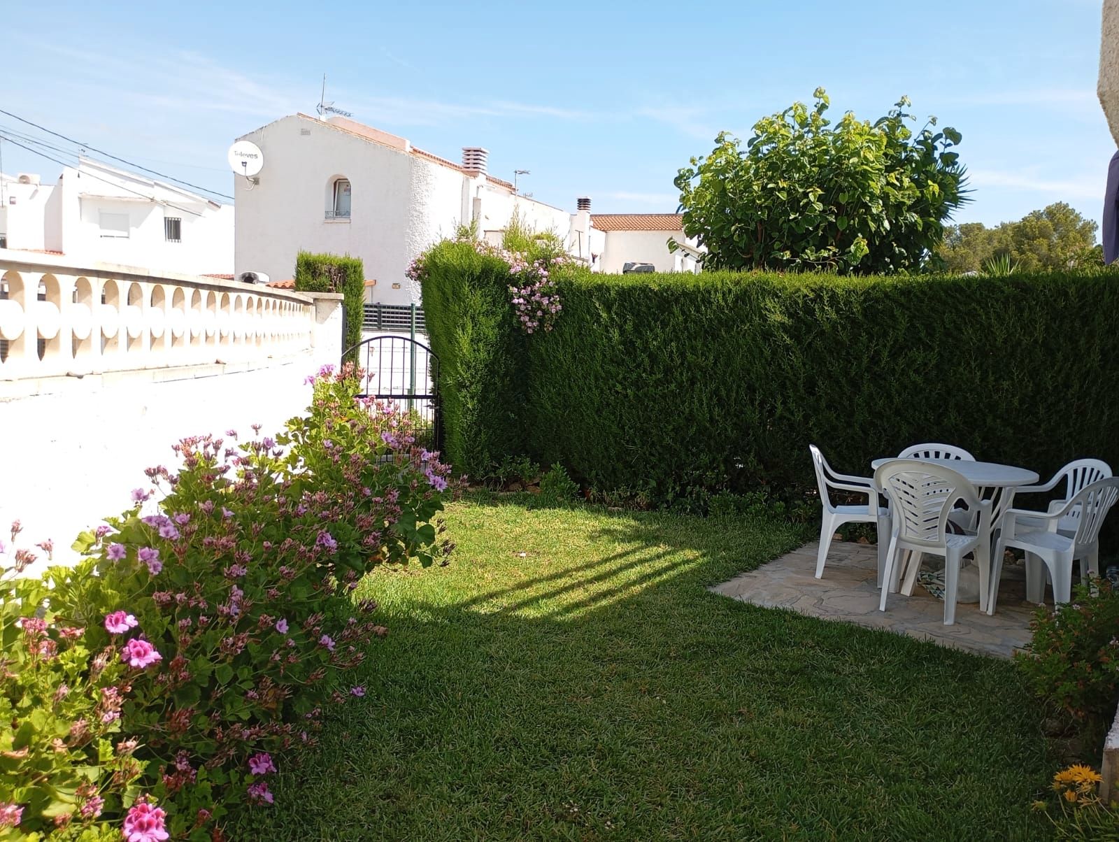 Garden of Single-family semi-detached for sale in Mont-roig del Camp  with Private garden, Furnished and Oven