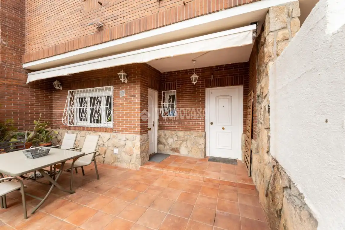Terraza de Casa adosada en venta en Torrelodones con Calefacción, Jardín privado y Terraza