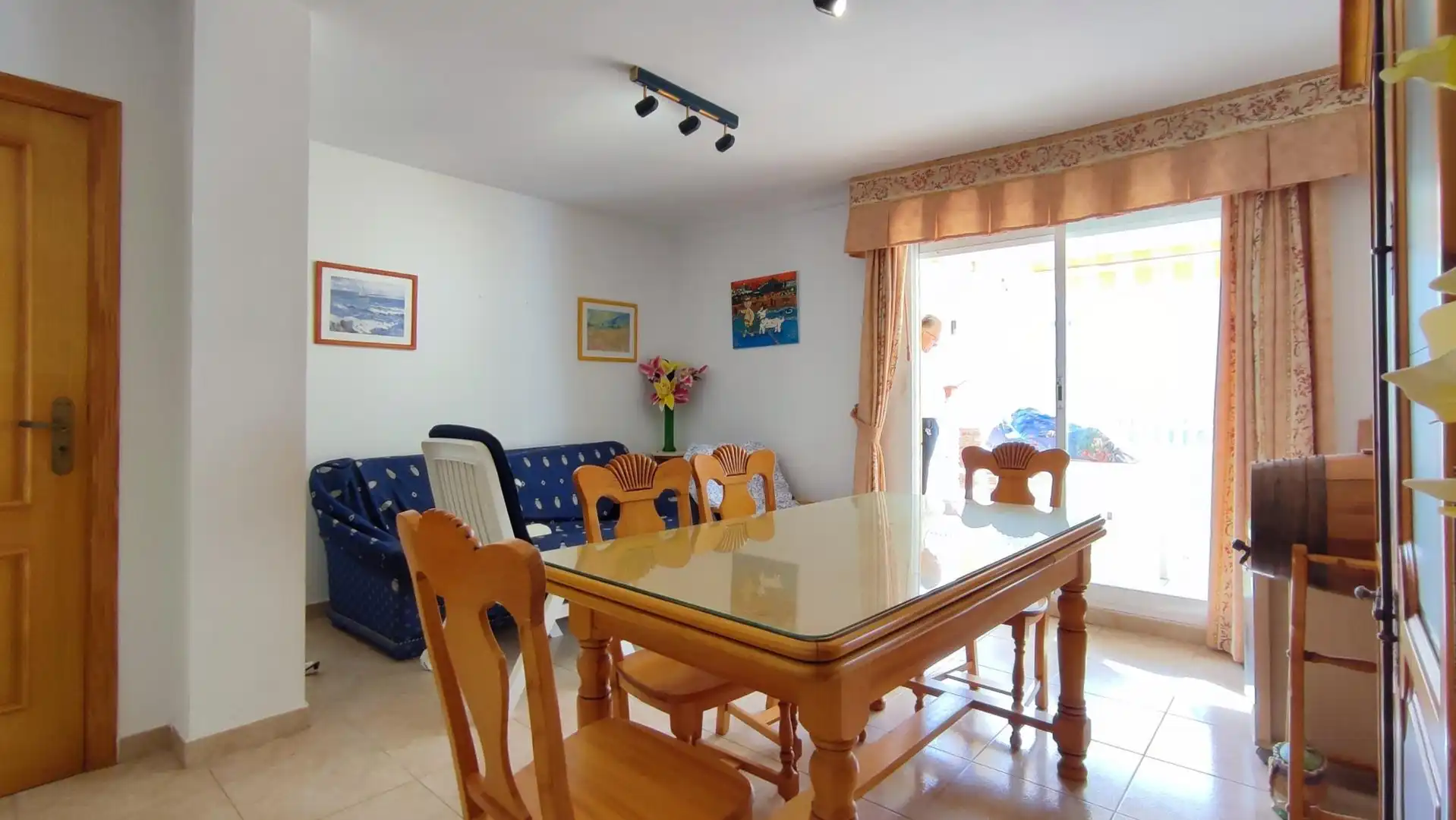 Comedor de Apartamento en venta en Xeraco con Terraza, Trastero y Piscina comunitaria