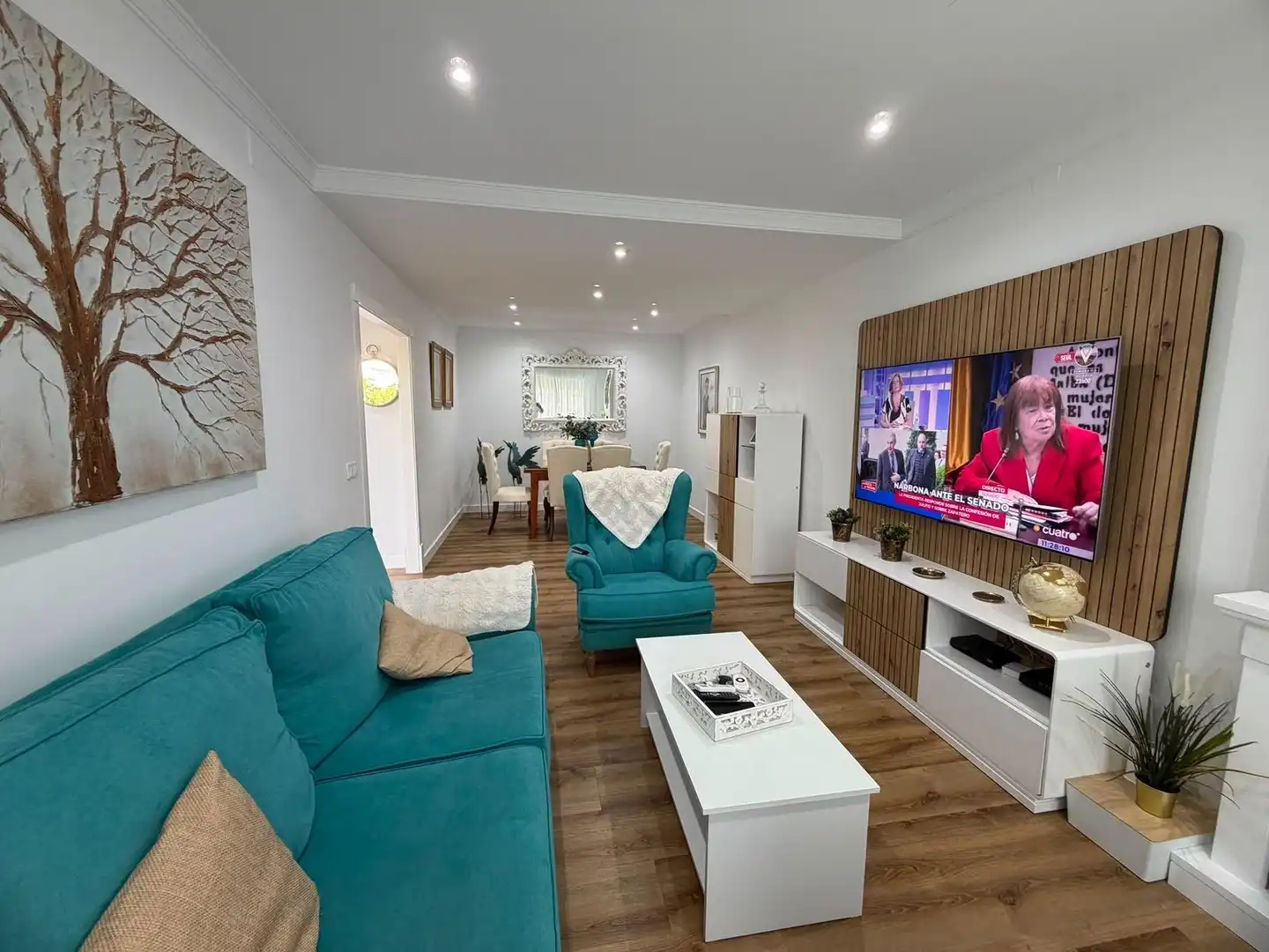 Sala de estar de Casa adosada en venta en Ayamonte