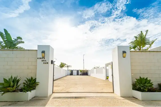 Exterior view of Houses for rent in Barbate  with Air Conditioner, Heating and Private garden