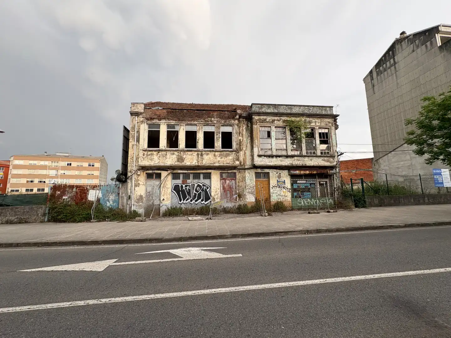 Vista exterior de Casa o xalet en venda en Ferrol