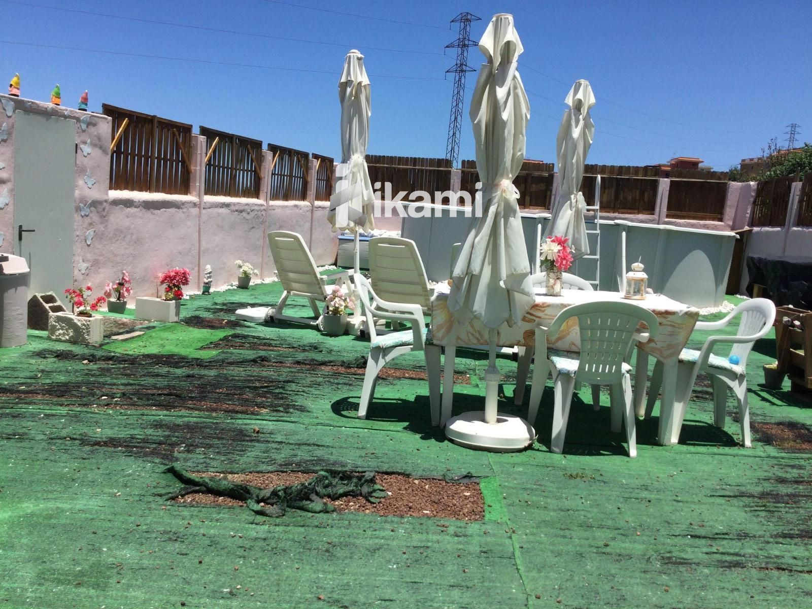 Terrace of House or chalet for sale in La Matanza de Acentejo  with Terrace, Swimming Pool and Furnished