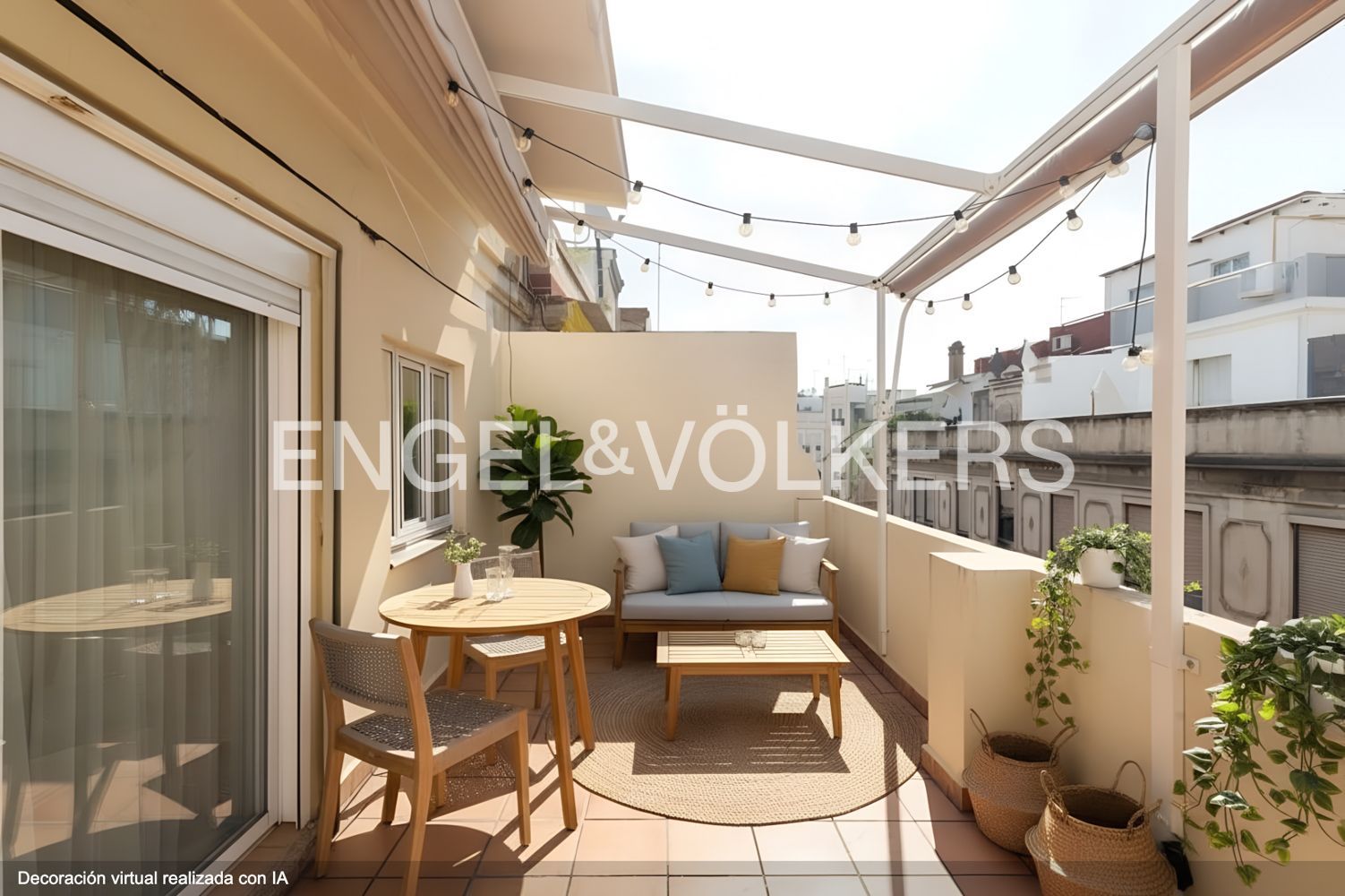 Terrace of Attic for sale in  Valencia Capital  with Air Conditioner, Heating and Terrace