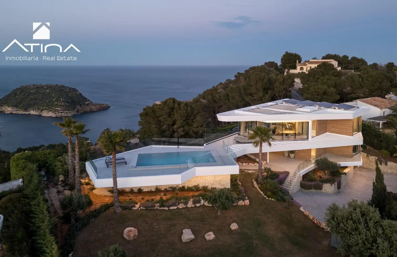 Exterior view of Houses for sale in Jávea / Xàbia  with Air Conditioner, Private garden and Terrace