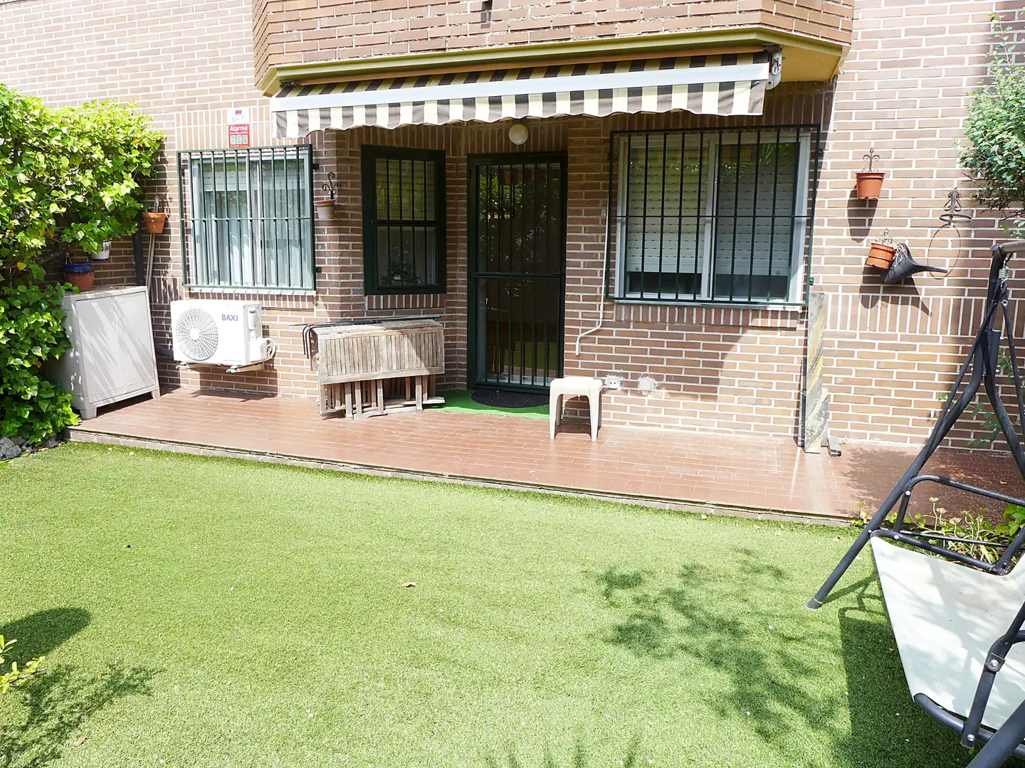 Garden of Flat for rent in Majadahonda  with Air Conditioner, Heating and Private garden
