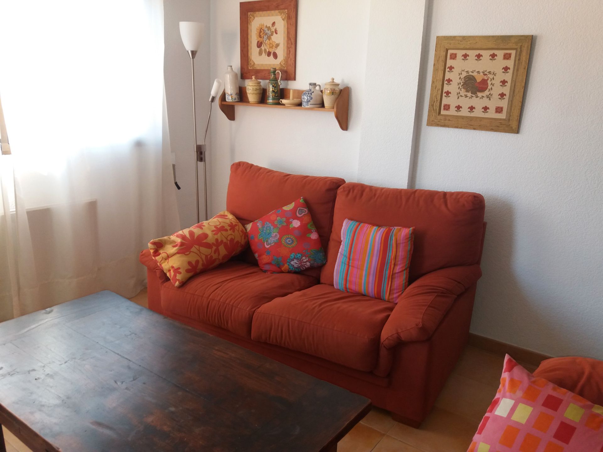 Living room of Flat for sale in  Valencia Capital  with Oven and Balcony
