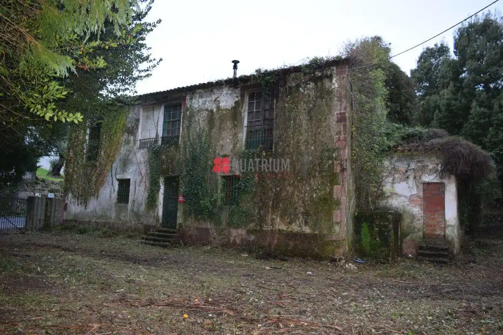 Vista exterior de Casa o chalet en venta en Santiago de Compostela  con Jardín privado