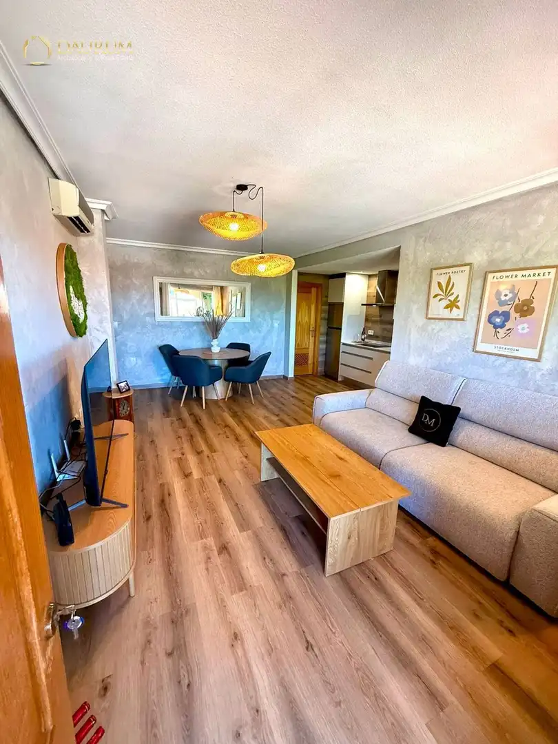 Sala d'estar de Àtic en venda en Santa Pola amb Aire condicionat, Calefacció i Terrassa