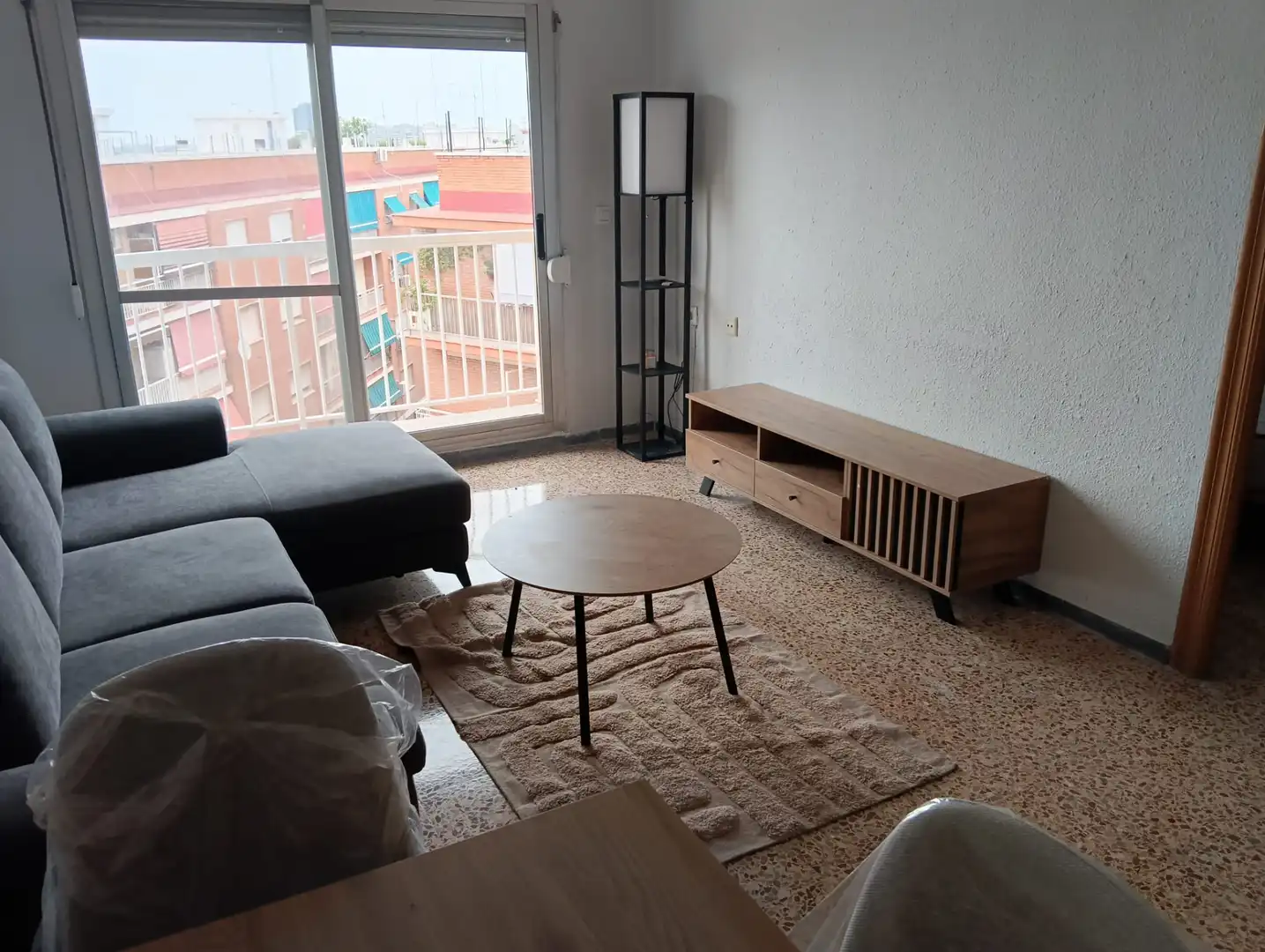 Wohnzimmer von Wohnung zur Miete in Quart de Poblet mit Klimaanlage, Möbliert und Ofen