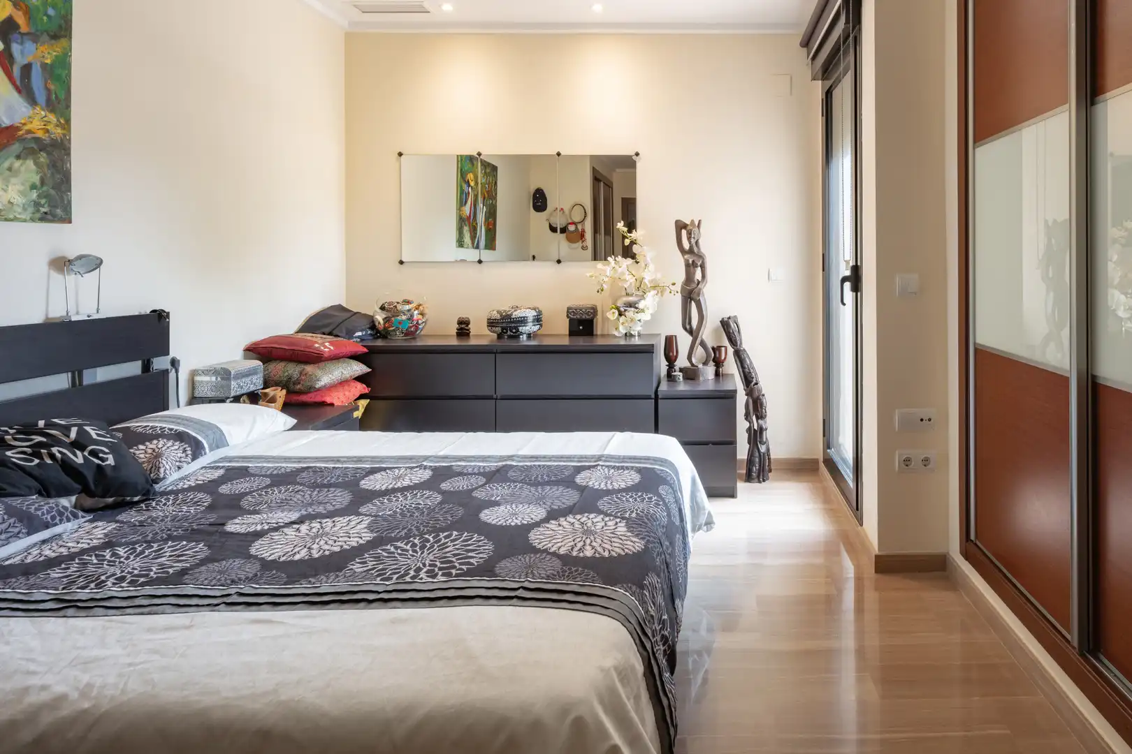 Dormitori de Apartament en venda en Jávea / Xàbia amb Aire condicionat, Terrassa i Piscina