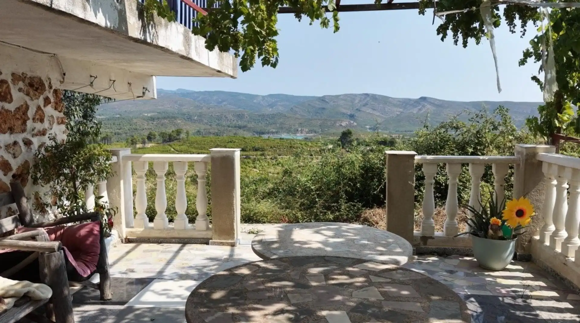 Terraza de Finca rústica en venta en Yátova