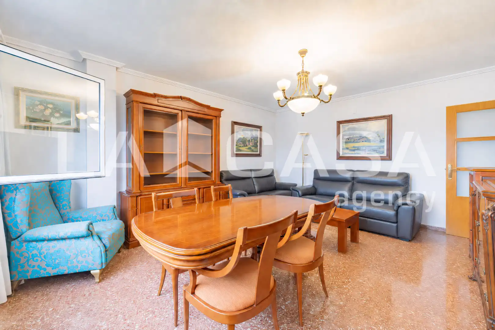 Sala d'estar de Pis en venda en Valencia