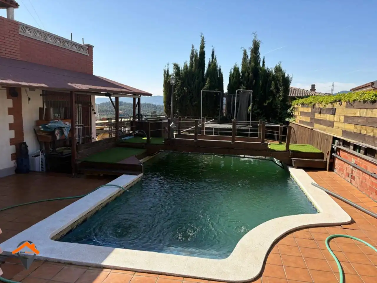 Piscina de Casa o xalet en venda en Castellbisbal amb Aire condicionat, Calefacció i Jardí privat