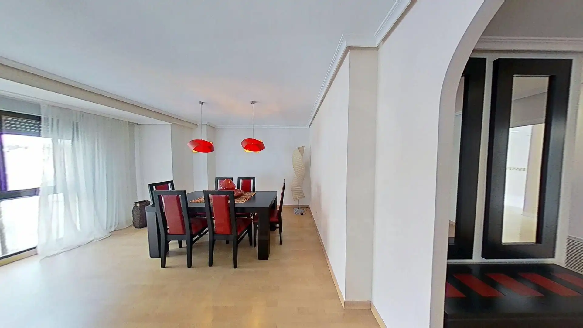 Esszimmer von Wohnung zur Miete in Centro
