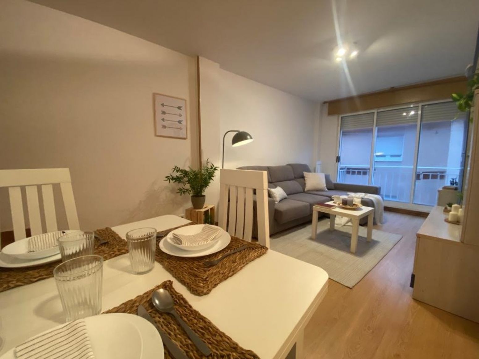 Exterior view of Flat for sale in Burgos Capital  with Heating, Parquet flooring and Storage room