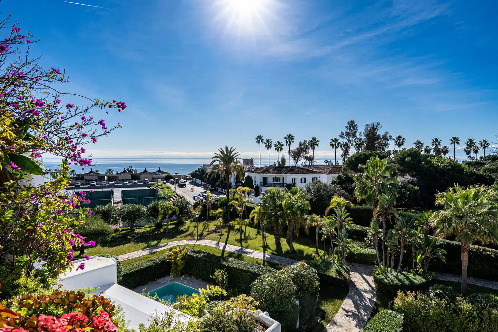 Jardí de Apartament en venda en Marbella amb Calefacció, Terrassa i Piscina