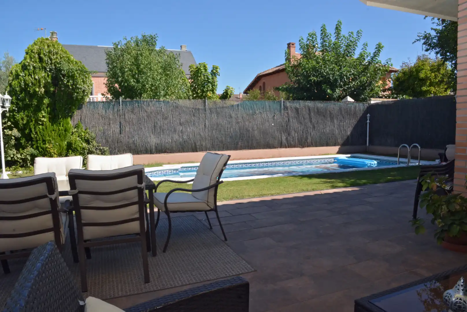 Piscina de Casa o xalet en venda en Mejorada del Campo amb Aire condicionat, Calefacció i Jardí privat