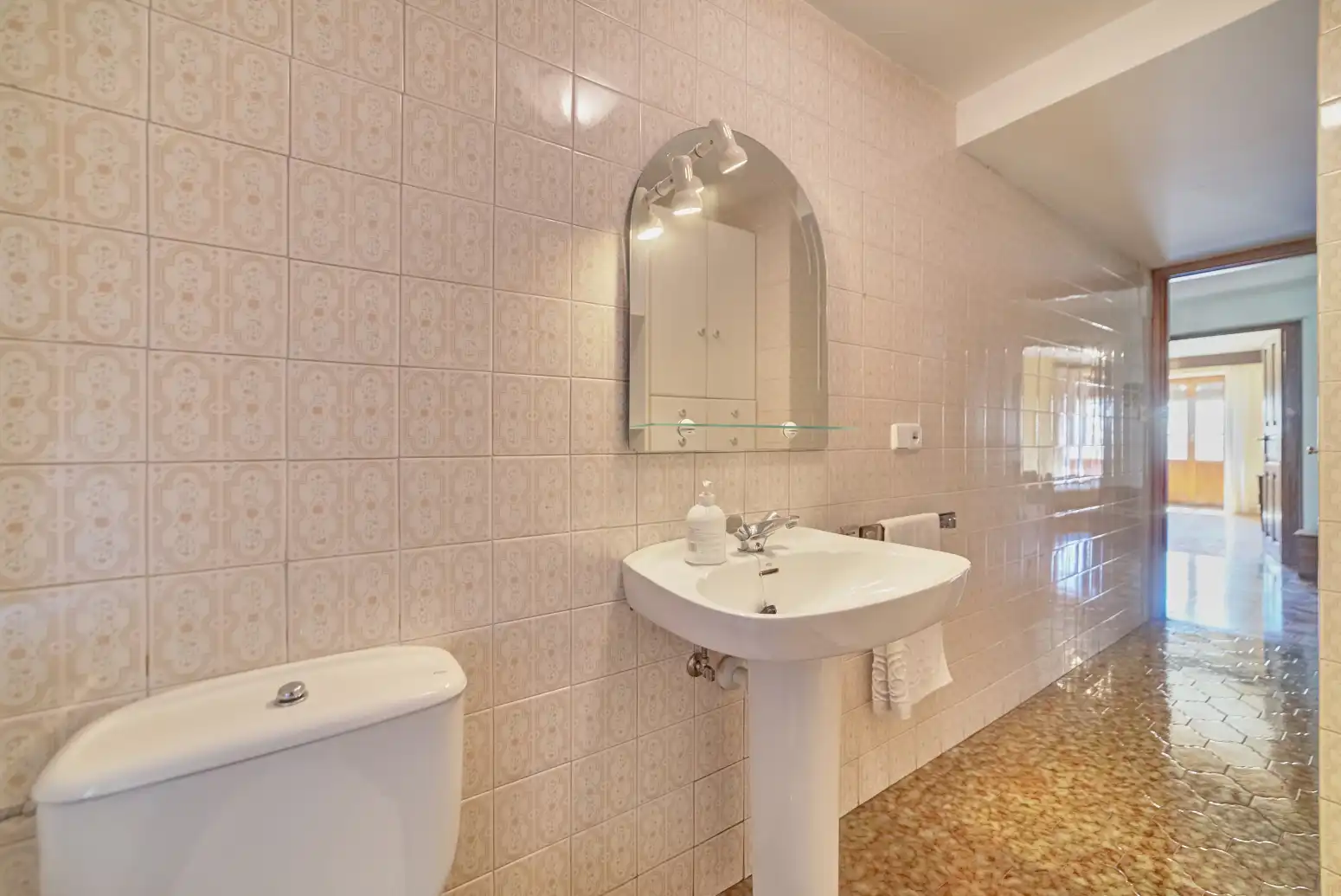 Bathroom of Detached homes for sale in Liédena  with Heating, Terrace and Storage room