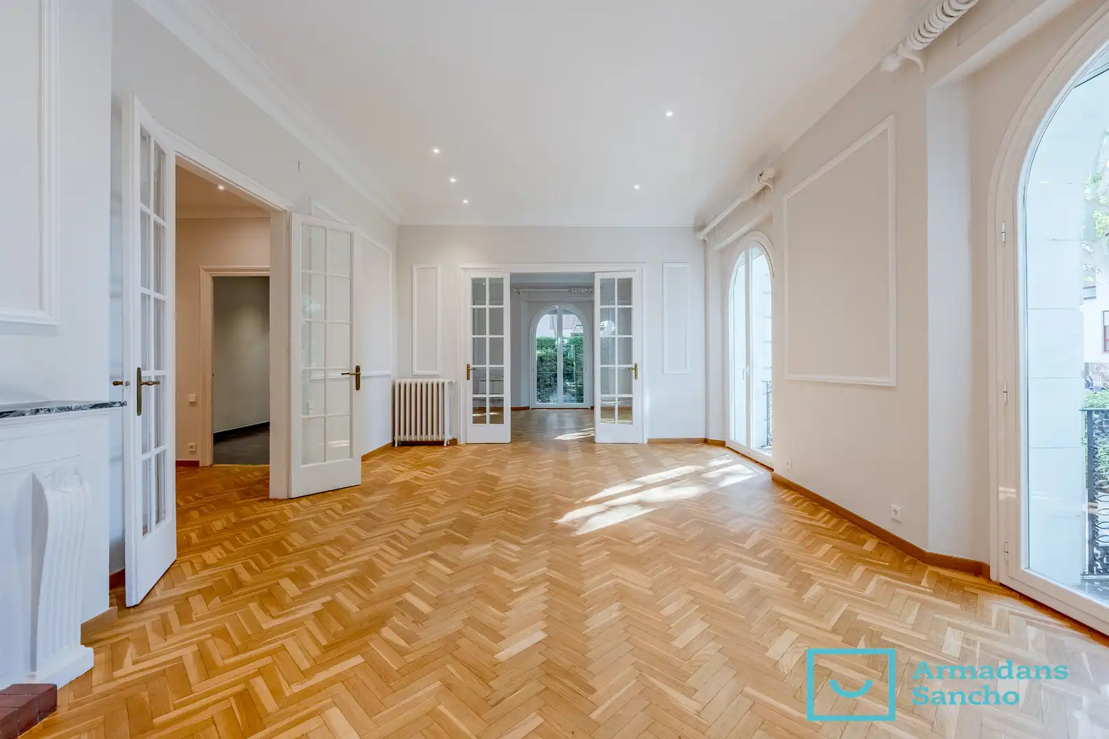Living room of Ground floor for rent in Barcelona  with Private garden and Oven
