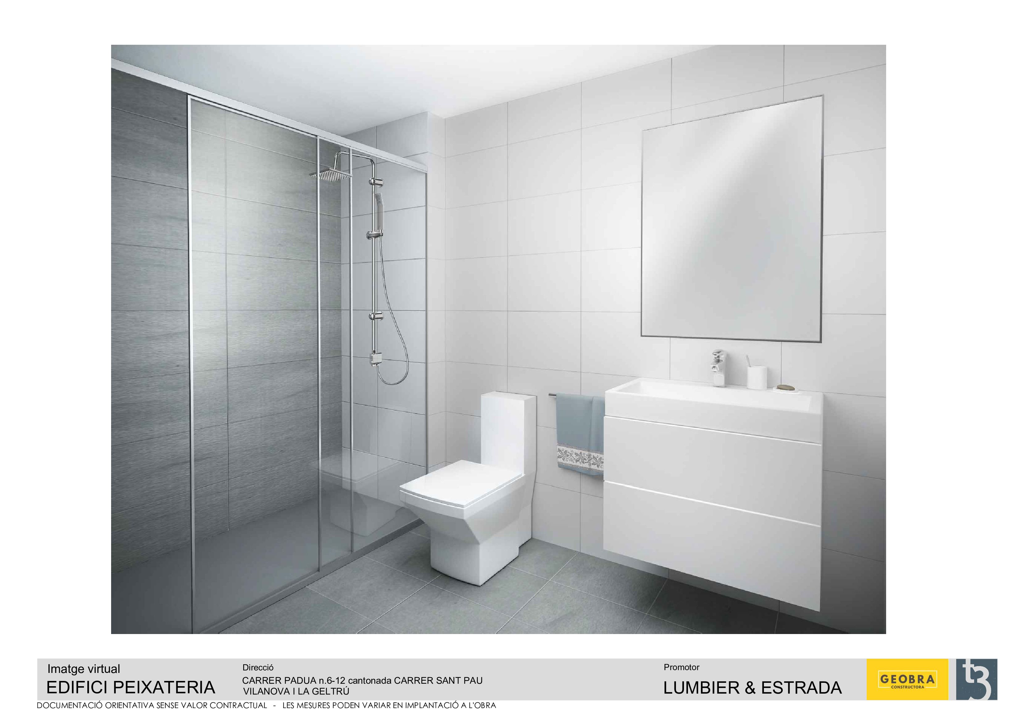 Bathroom of Flat for sale in Vilanova i la Geltrú  with Balcony