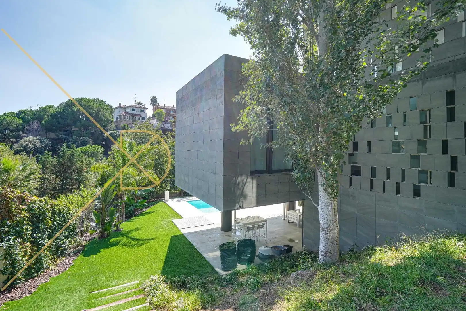 Vista exterior de Casa o chalet en venta en Alella con Calefacción, Jardín privado y Terraza