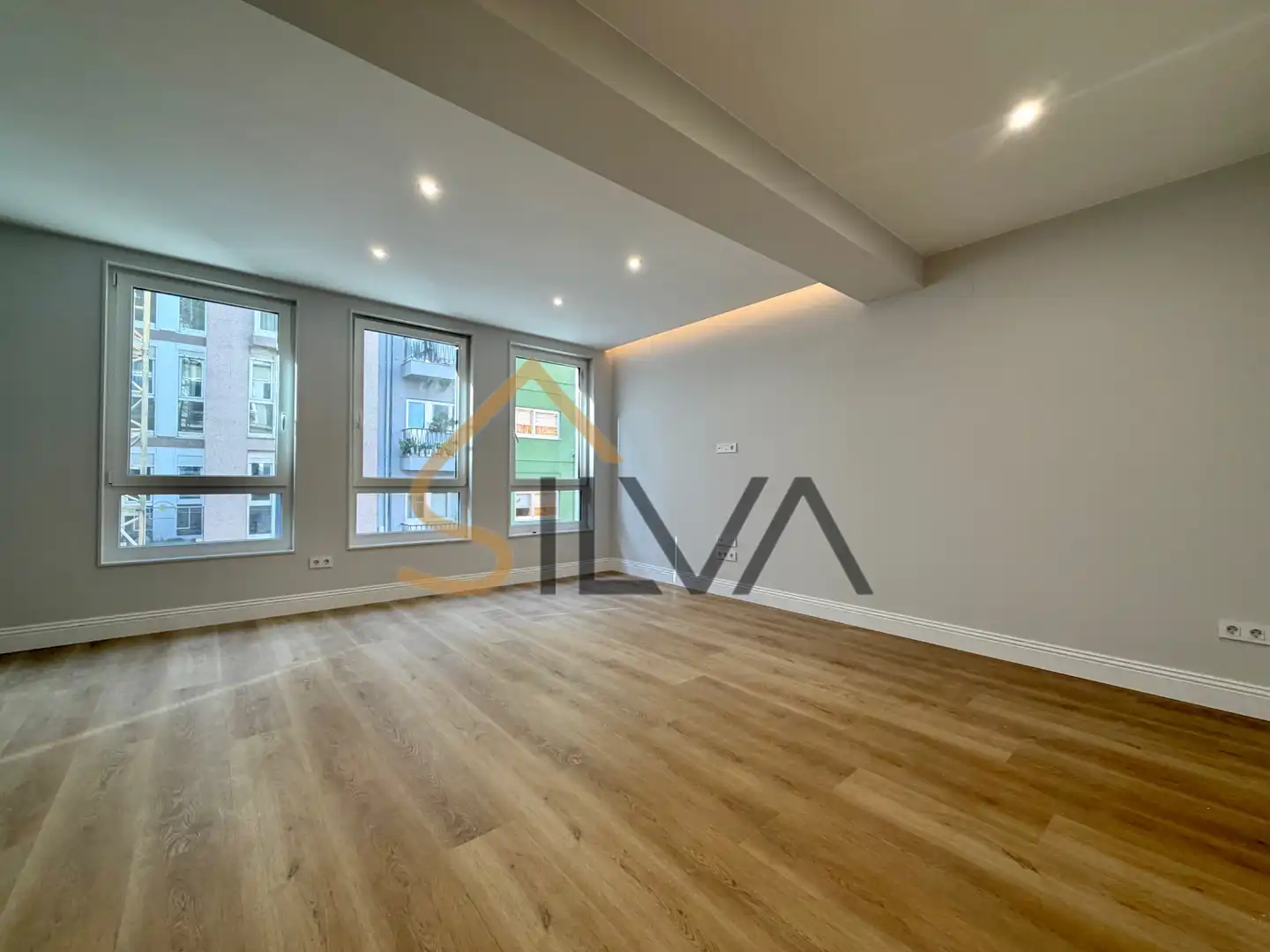 Sala de estar de Piso en venta en Lugo con Calefacción, Horno y Microondas