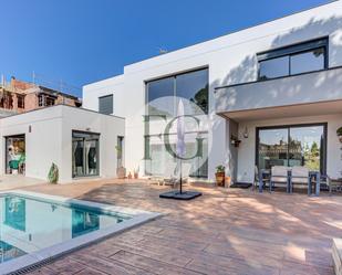 Vista exterior de Casa o xalet en venda en Montmeló amb Calefacció, Jardí privat i Terrassa