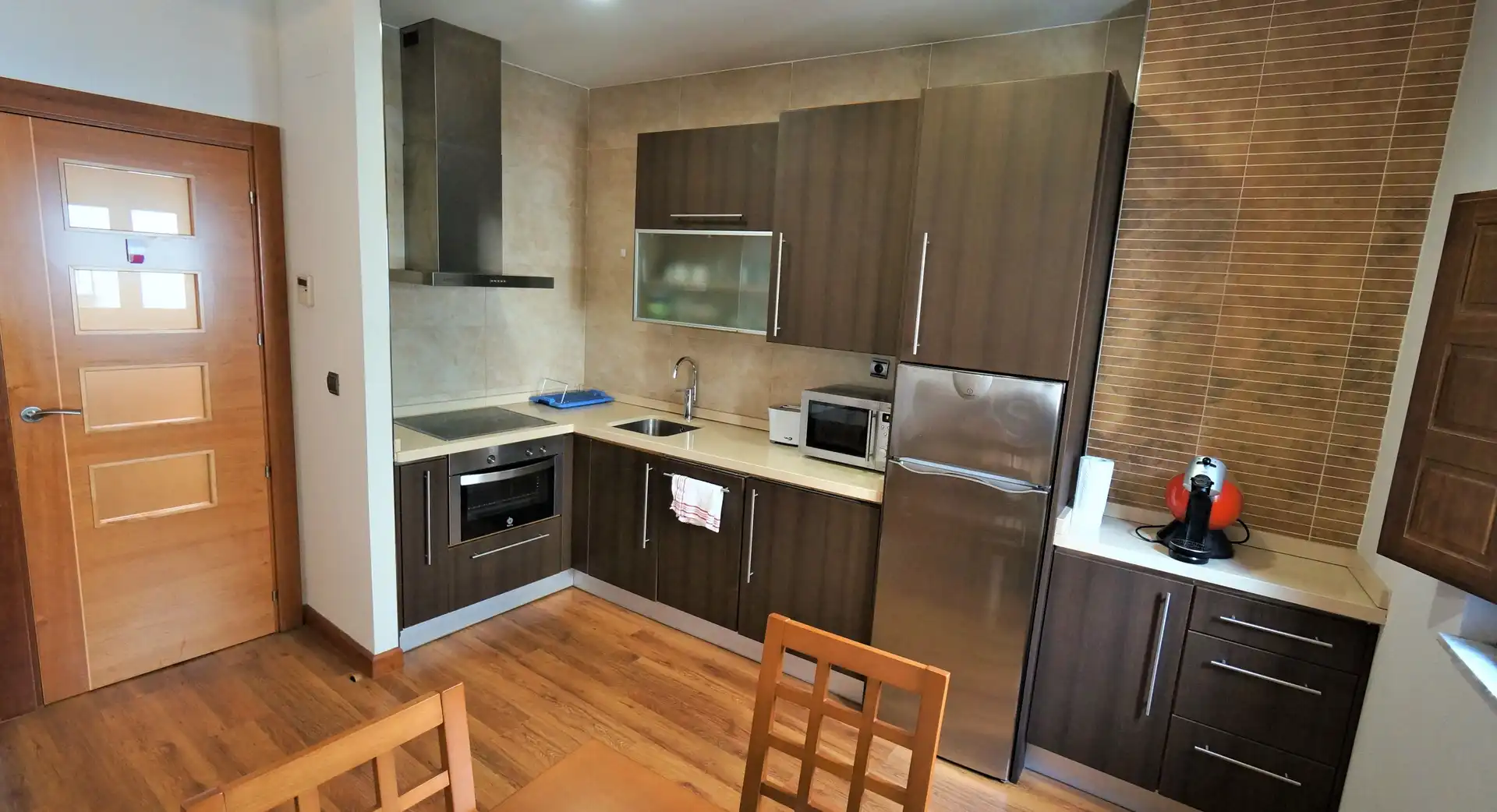 Cocina de Apartamento de alquiler en Salamanca con Aire acondicionado, Calefacción y Parquet