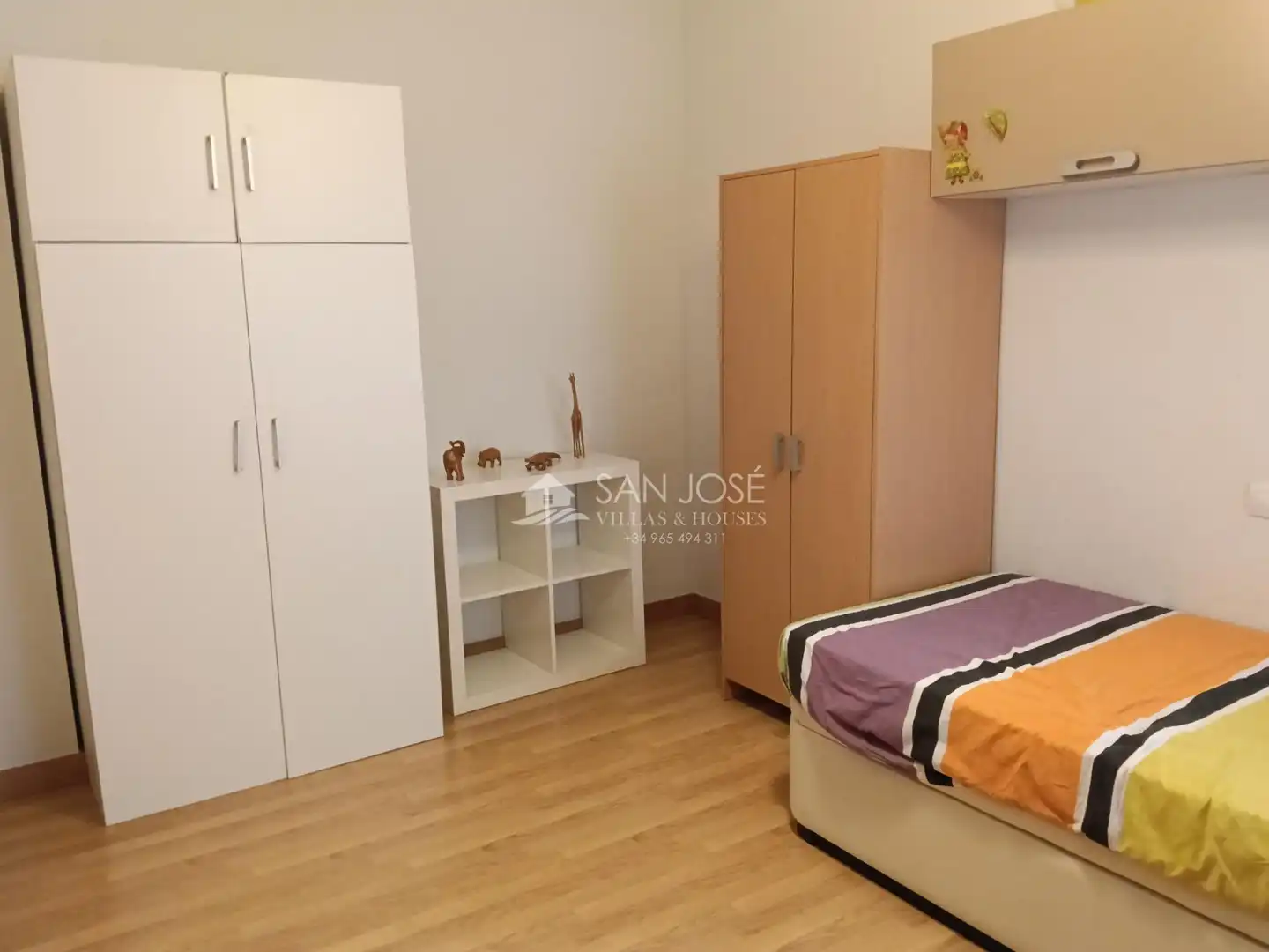 Bedroom of Flat for sale in Aspe  with Heating, Terrace and Storage room