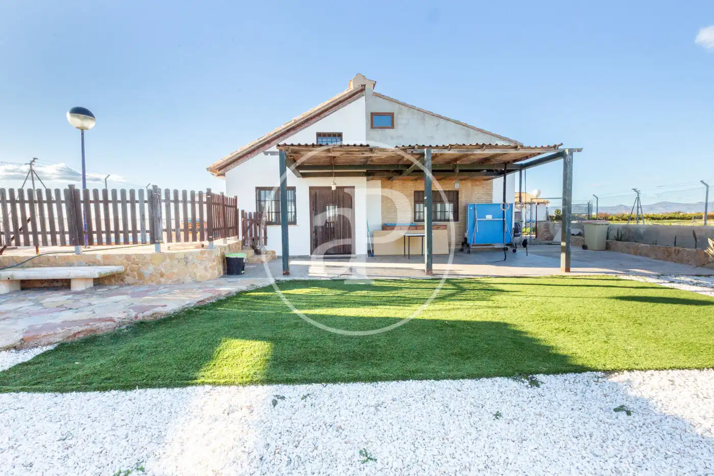 Vista exterior de Casa o chalet en venta en Foios con Aire acondicionado, Calefacción y Jardín privado