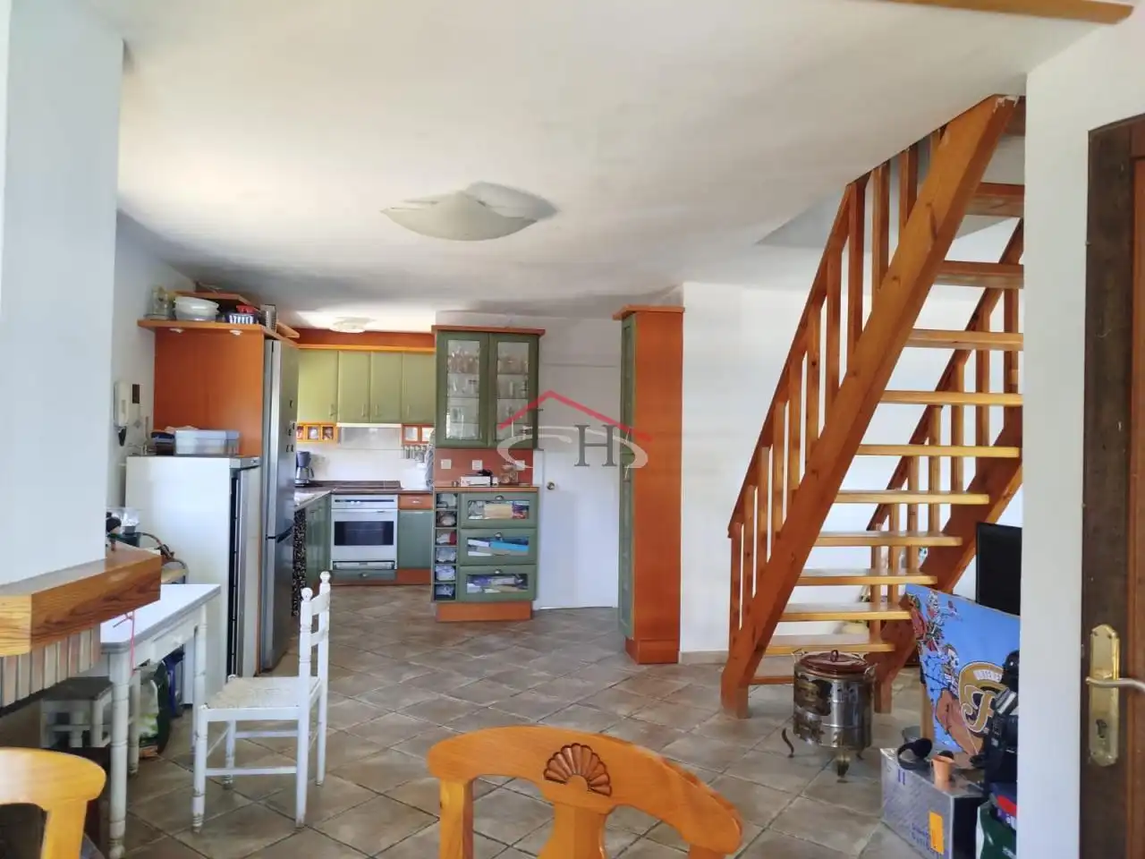 Cocina de Casa o chalet en venta en Vegas del Condado con Calefacción, Jardín privado y Trastero