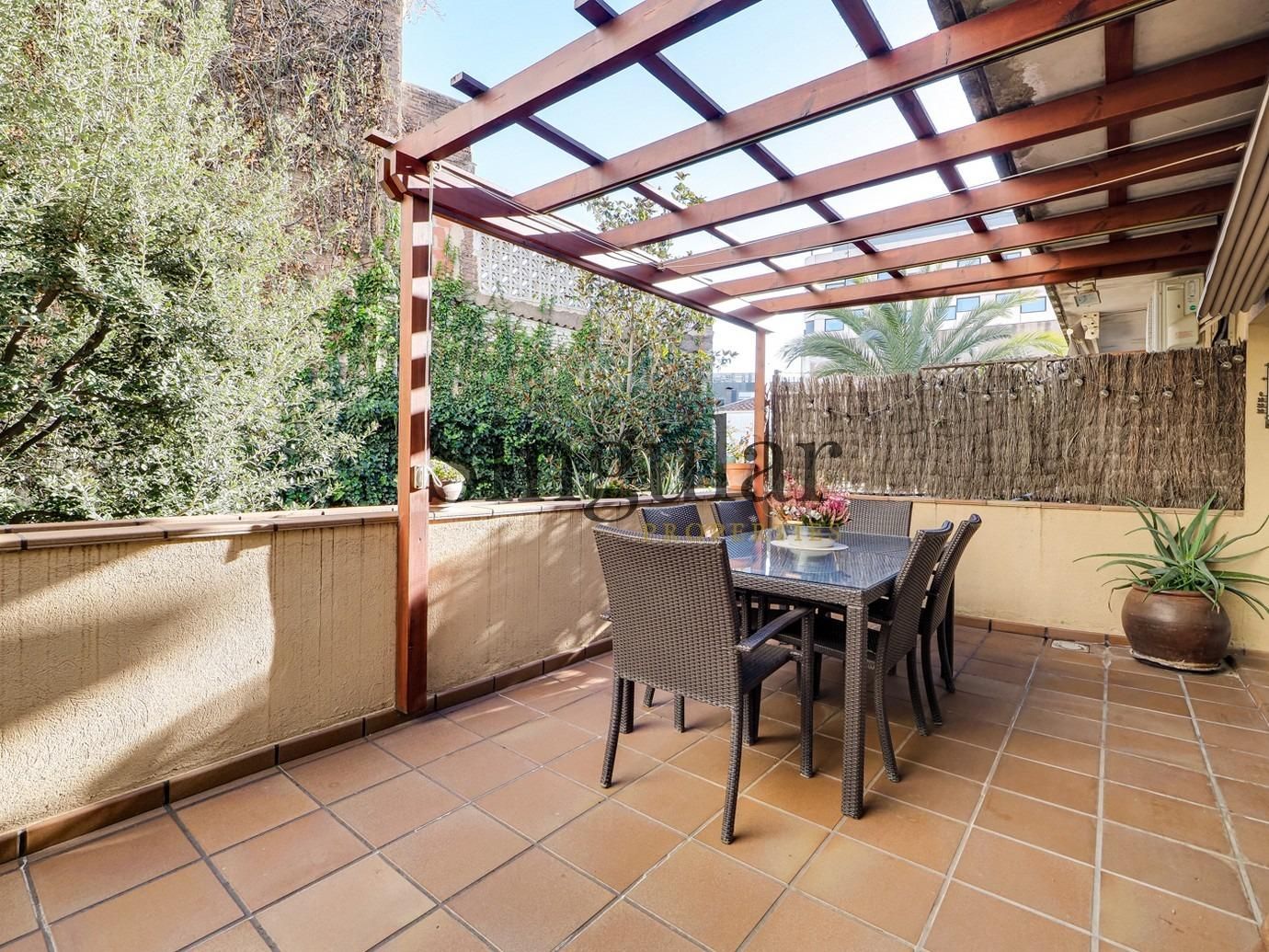 Terrace of Flat for sale in Terrassa  with Air Conditioner, Heating and Parquet flooring