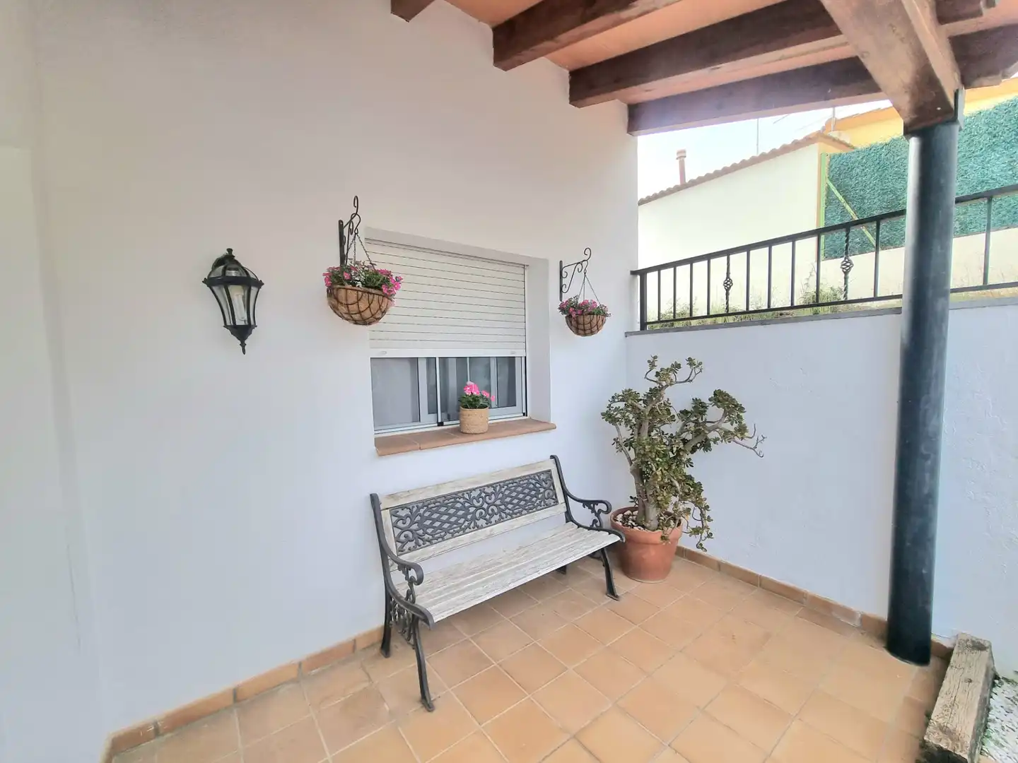 Terrasse von Haus oder Chalet zum Verkauf in Bigues i Riells del Fai mit Klimaanlage, Heizung und Parkett