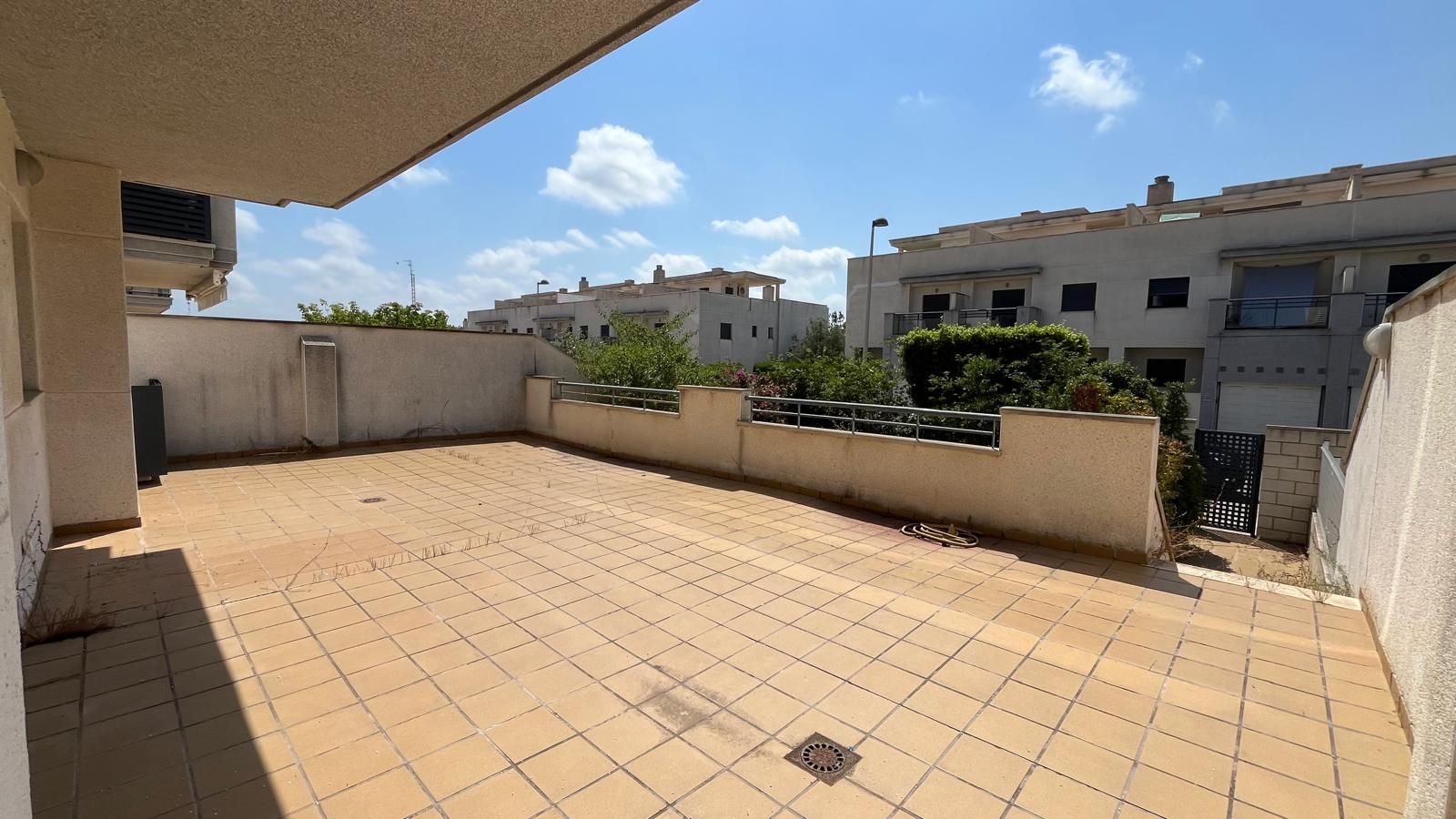Terrassa de Planta baixa en venda en San Jorge / Sant Jordi amb Aire condicionat, Jardí privat i Parquet