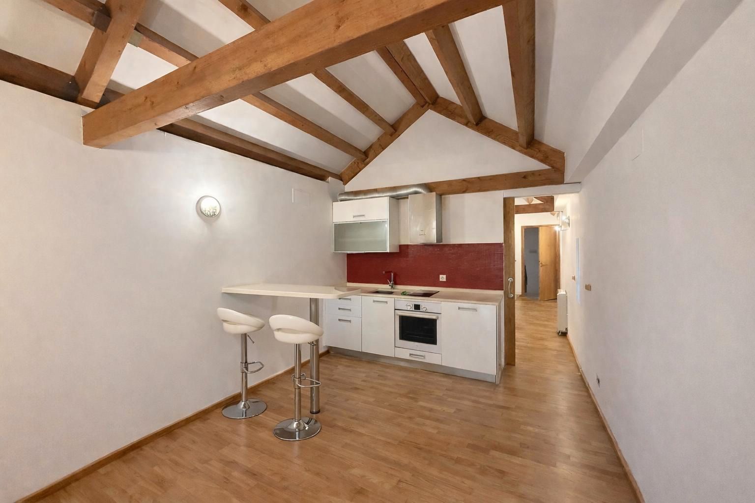 Kitchen of Flat for rent in Vigo   with Heating, Oven and Balcony