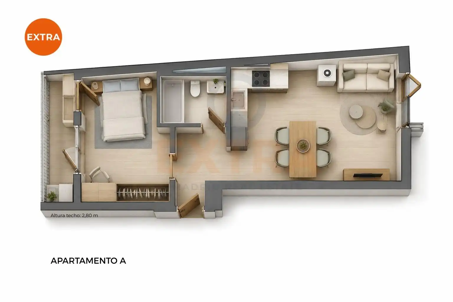 Apartament en venda en Madrid amb Aire condicionat, Calefacció i Terrassa