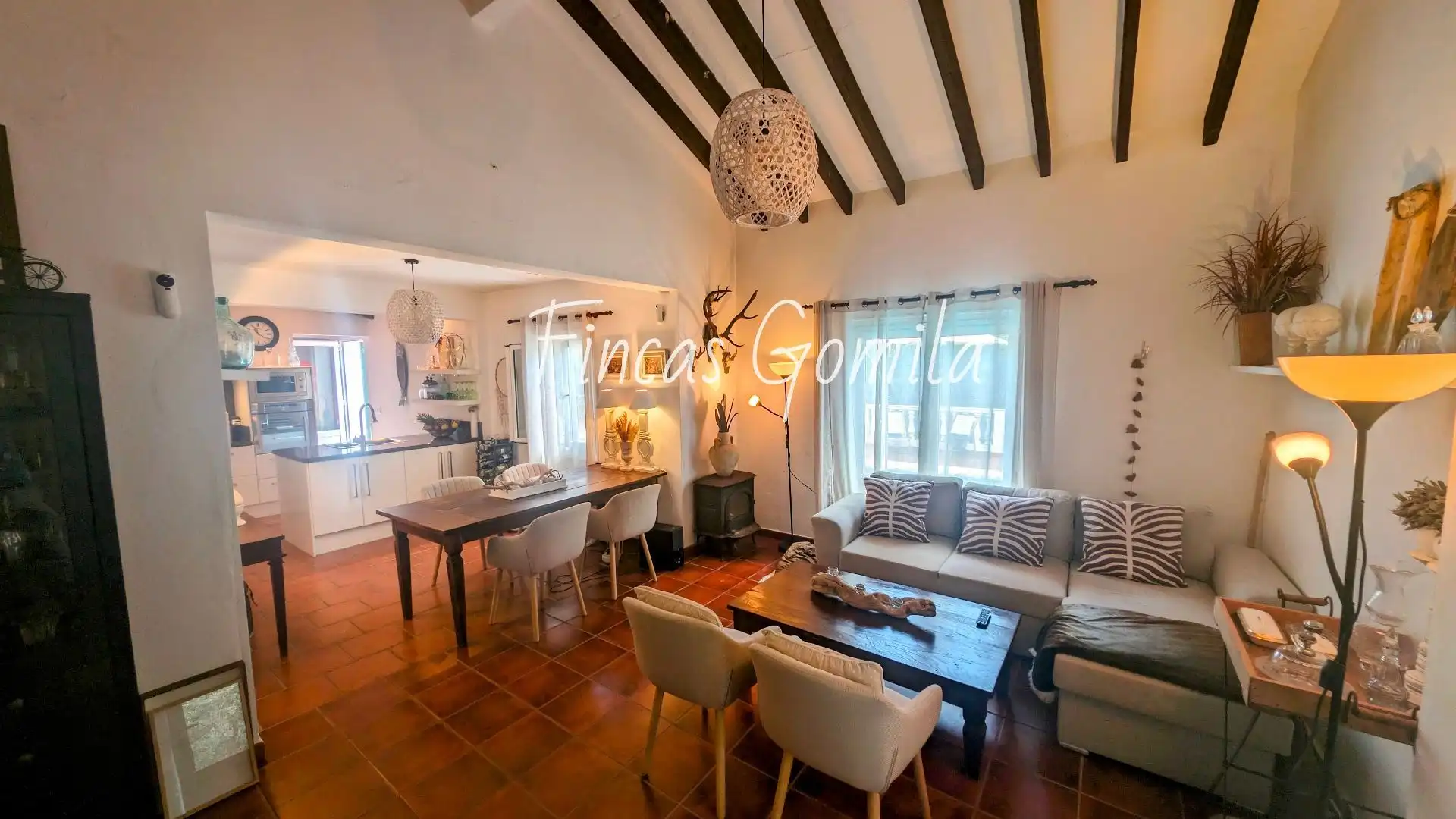 Sala de estar de Casa o chalet en venta en Es Mercadal con Jardín privado y Terraza
