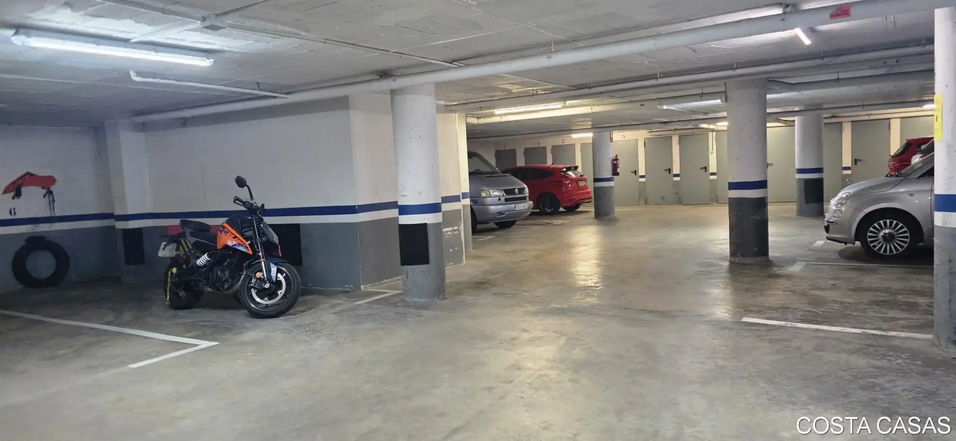 Parking of Duplexes for sale in Castelldefels  with Air Conditioner, Heating and Parquet flooring
