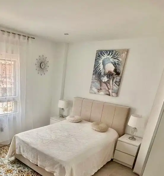 Dormitori de Casa adosada en venda en El Ejido amb Aire condicionat, Jardí privat i Terrassa