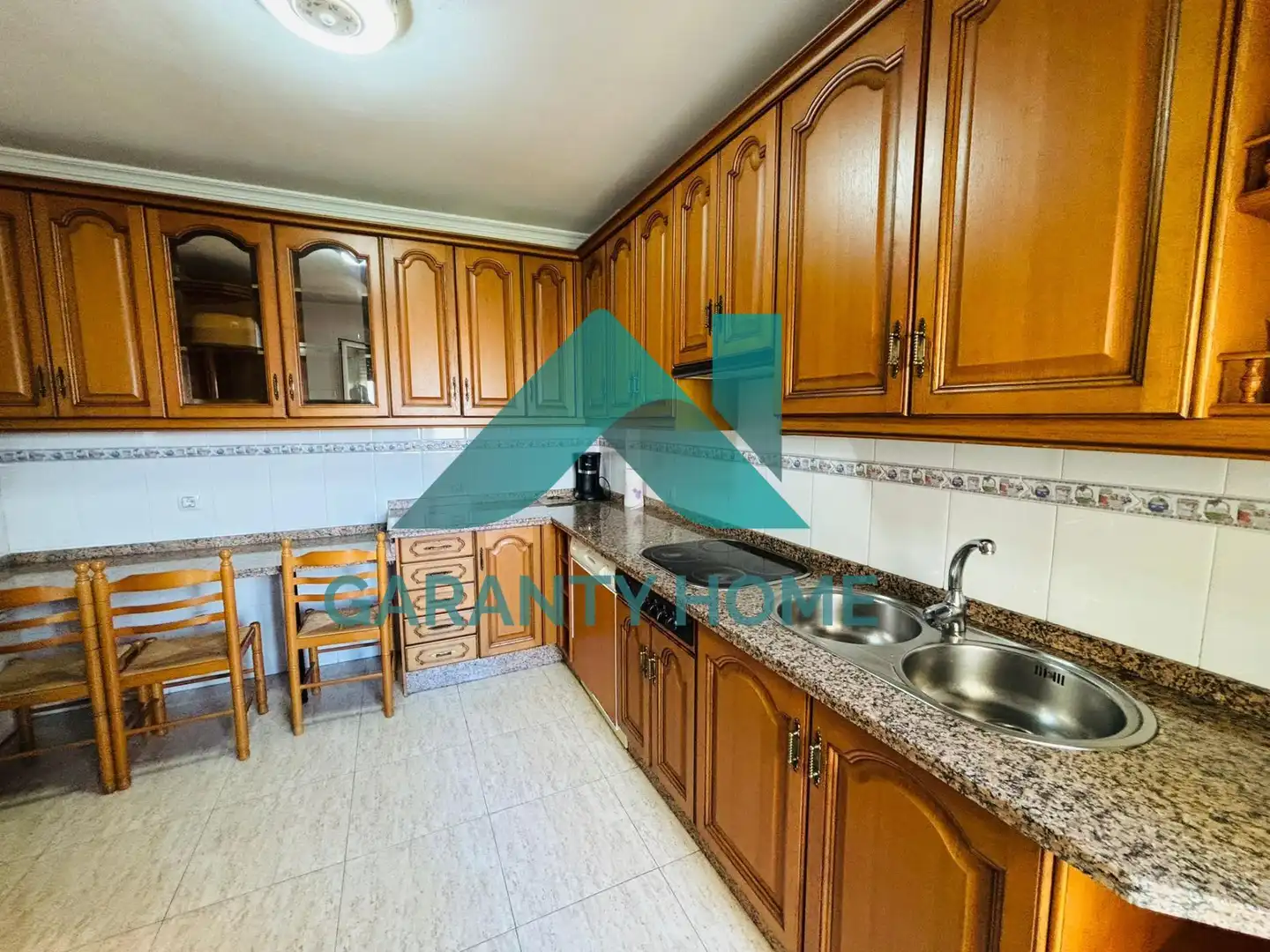 Kitchen of Flat for rent in Cáceres  with Air Conditioner, Heating and Terrace