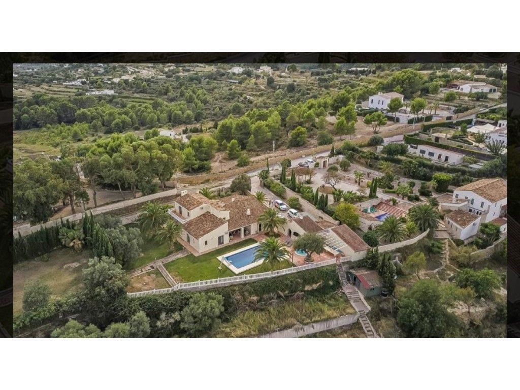 Exterior view of Country house for sale in Benissa  with Private garden and Swimming Pool