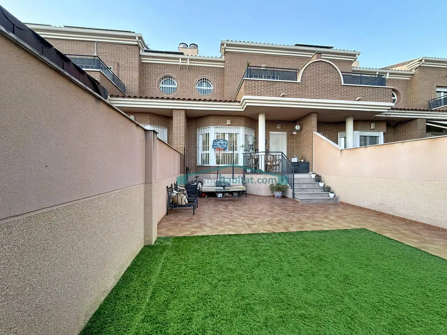 Garden of Detached homes for sale in Paterna  with Air Conditioner, Heating and Private garden