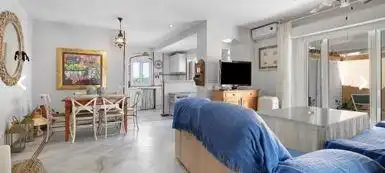 Wohnzimmer von Maisonette zur Miete in El Puerto de Santa María mit Klimaanlage, Terrasse und Möbliert