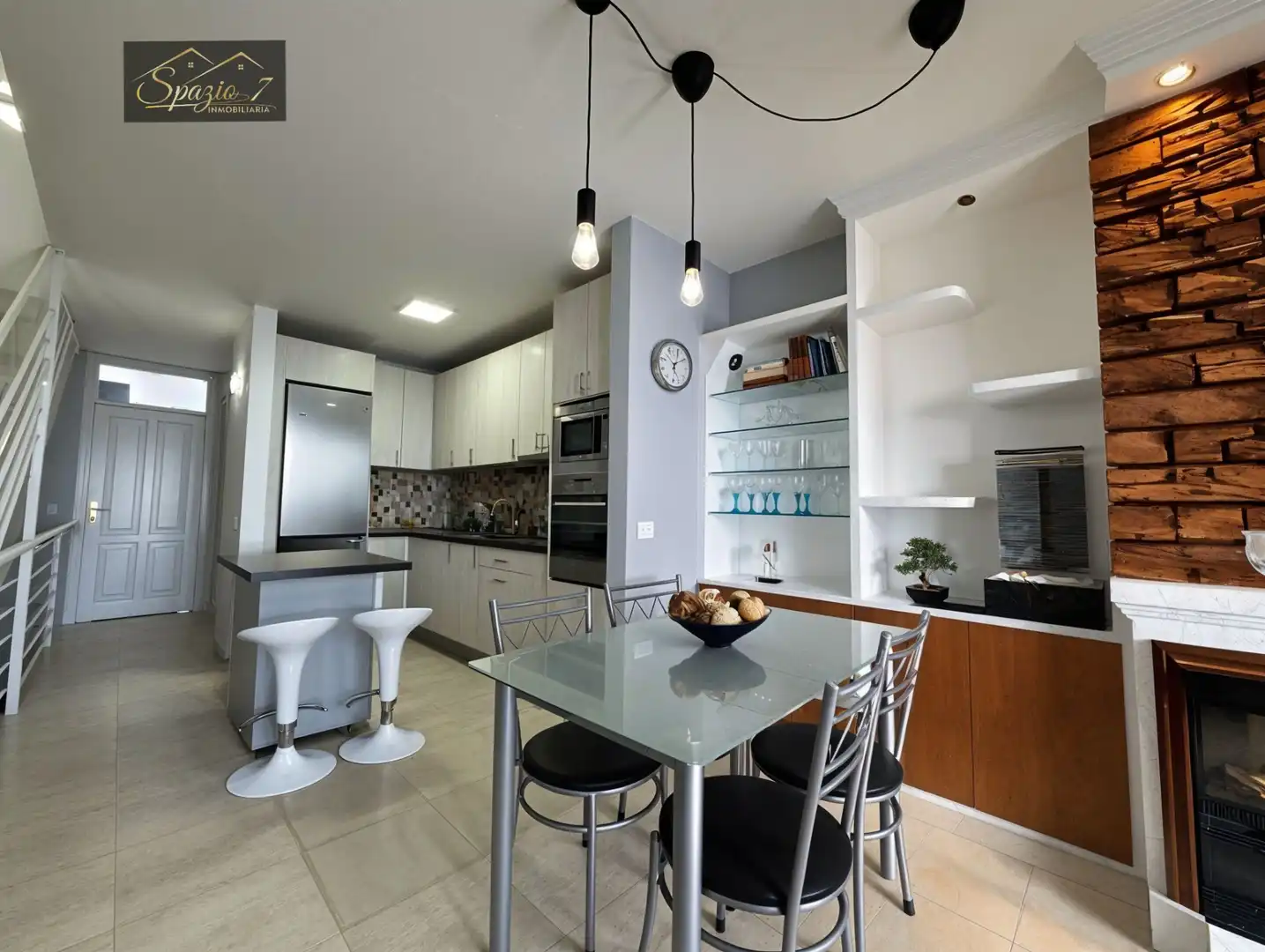 Cocina de Dúplex en venta en Candelaria con Aire acondicionado, Amueblado y Horno