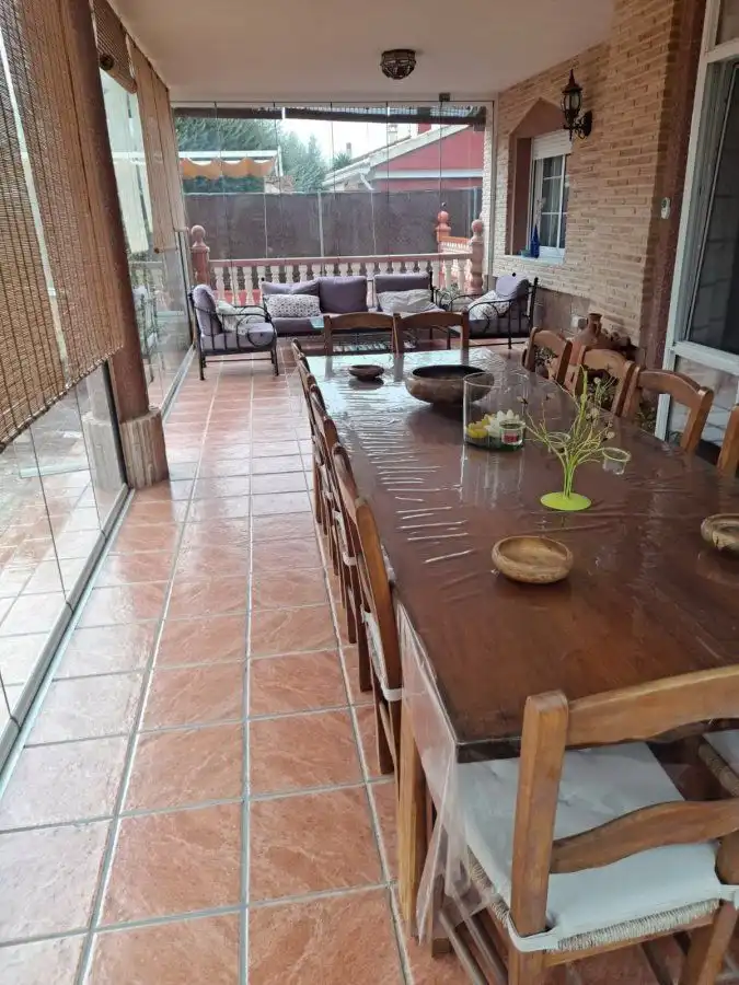 Terrassa de Casa o xalet en venda en La Alcayna