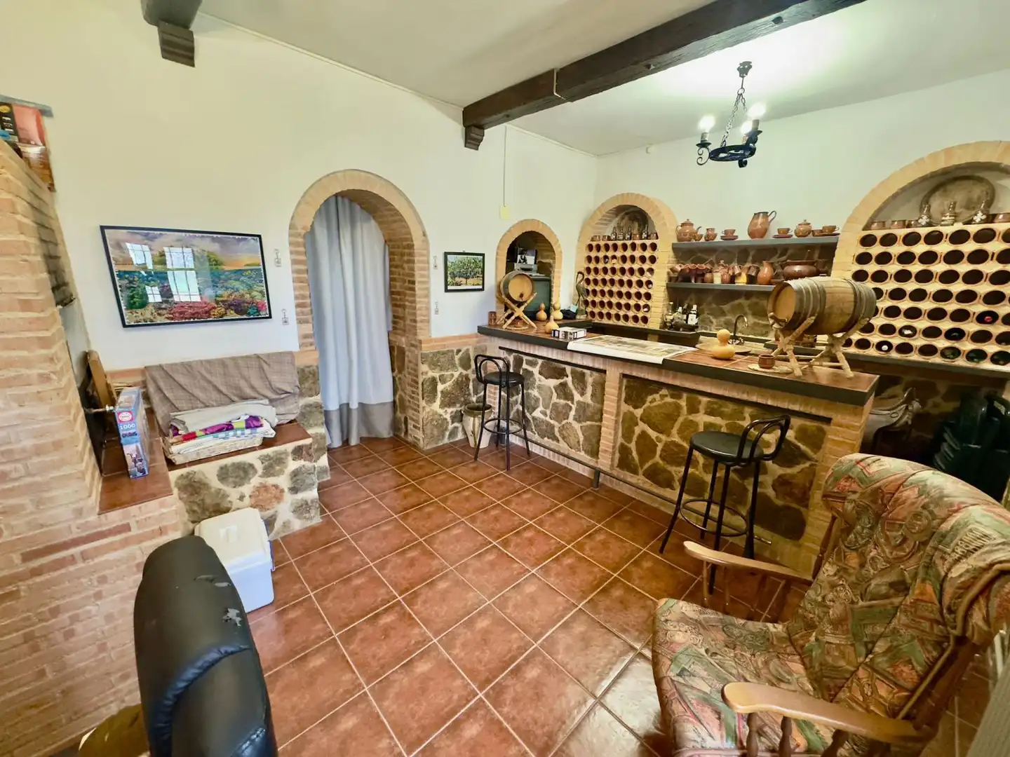 Casa rústica amb terrassa en venda a Torrenueva, imagen 8