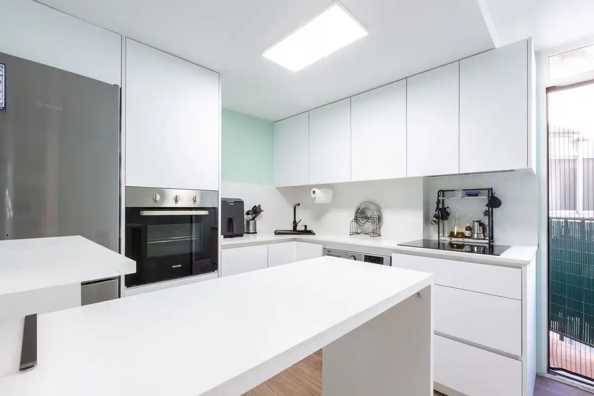 Cocina de Ático en venta en Mislata con Aire acondicionado, Calefacción y Jardín privado